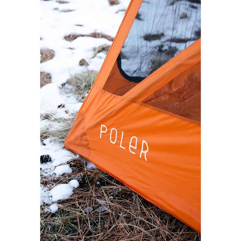 Poler 4 Person Tent - Orange