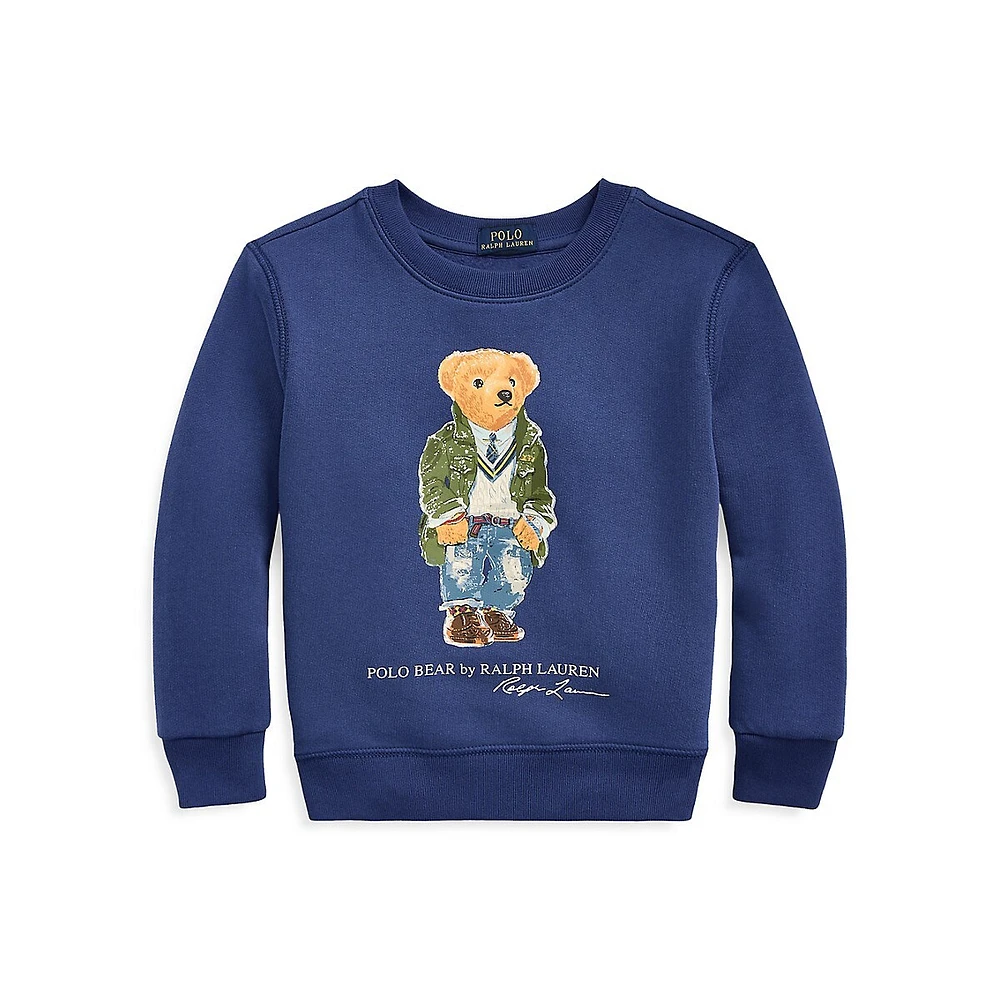 Polo Ralph Lauren Little Boy's Polo Bear Fleece Sweatshirt