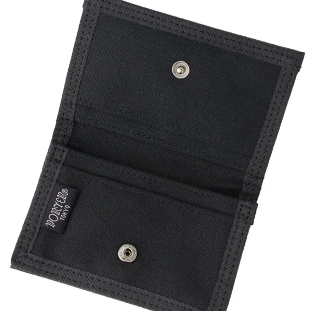 Porter Yoshida Japan Smokey Card case Black [592-09992]