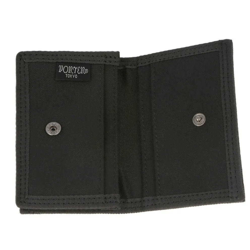 Porter Yoshida Japan Smokey Card case Black [592-09992]