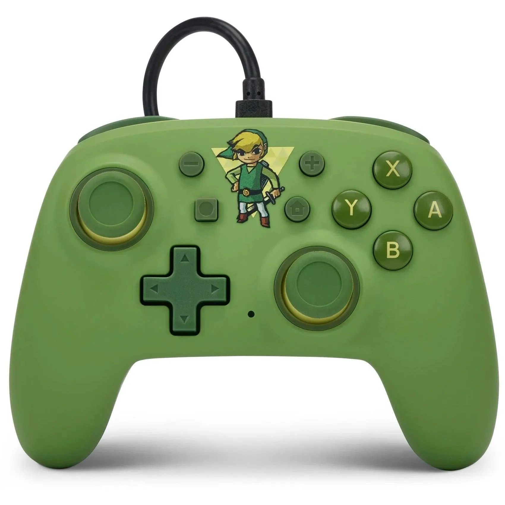 PowerA Nano Wired Controller Nintendo Switch Toon Link Green