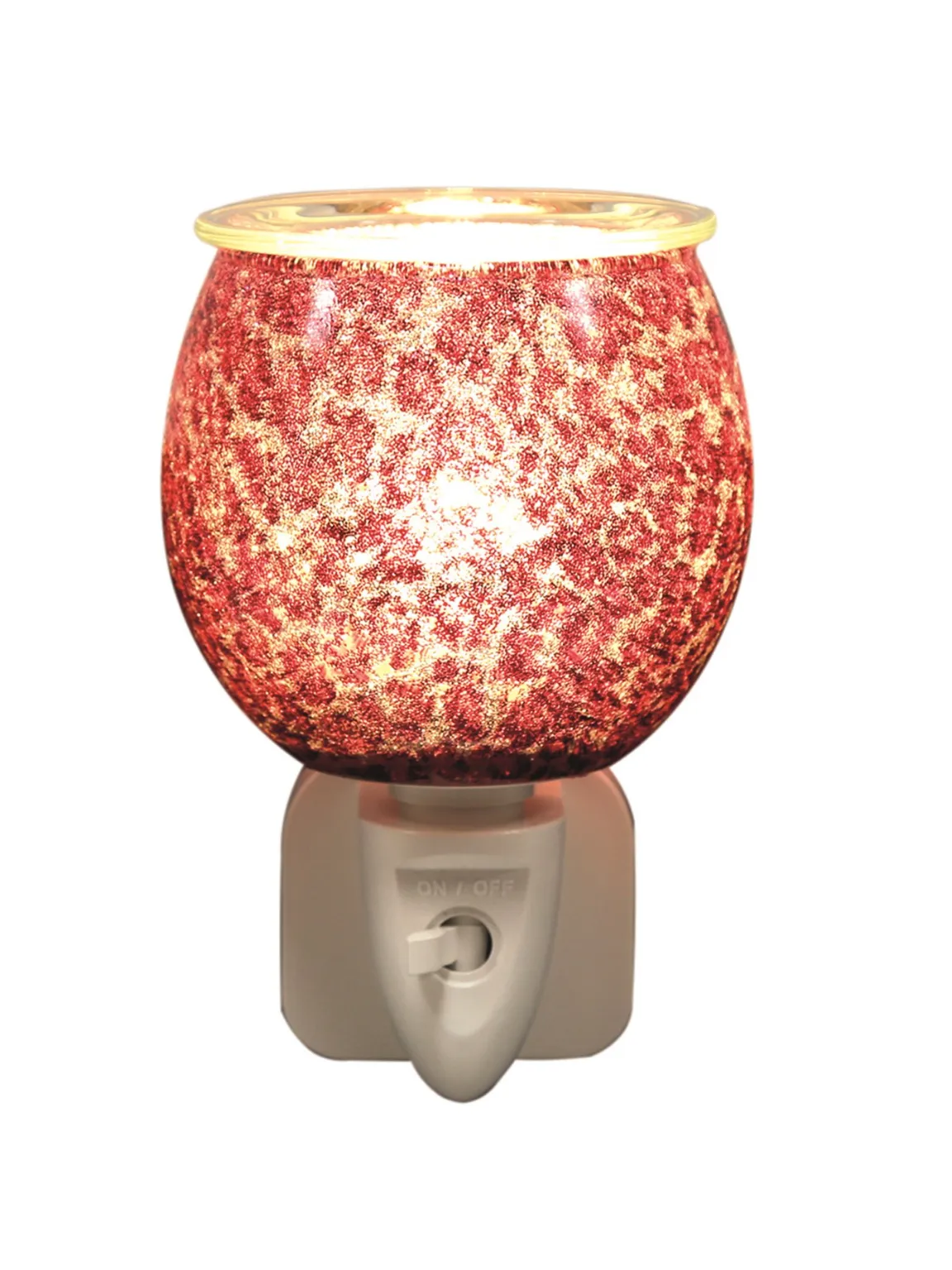 Red Leopard Plug In Wax Melt Burner