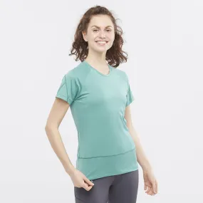 Salomon Cross Run Short Sleeve Tee Women