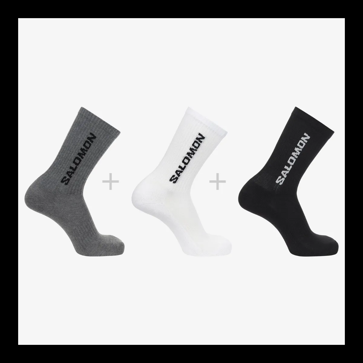 Salomon Everyday Crew 3-Pack Socks 2023