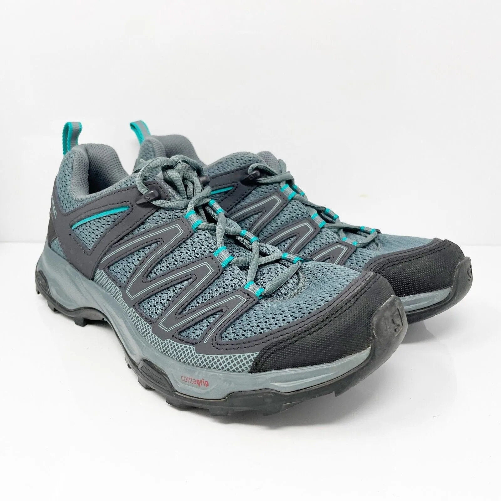 Salomon Womens Pathfinder 405144 Gray Hiking Shoes Sneakers Size 9.5