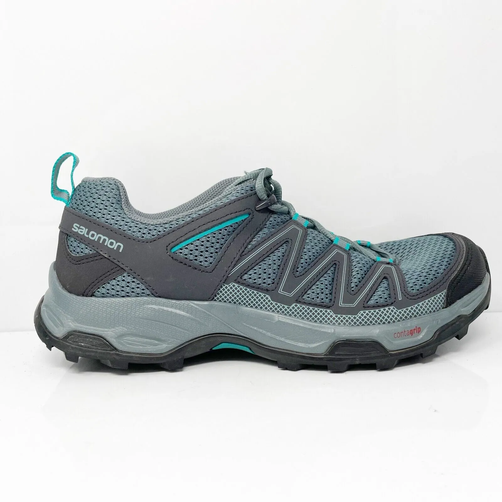 Salomon Womens Pathfinder 405144 Gray Hiking Shoes Sneakers Size 9.5