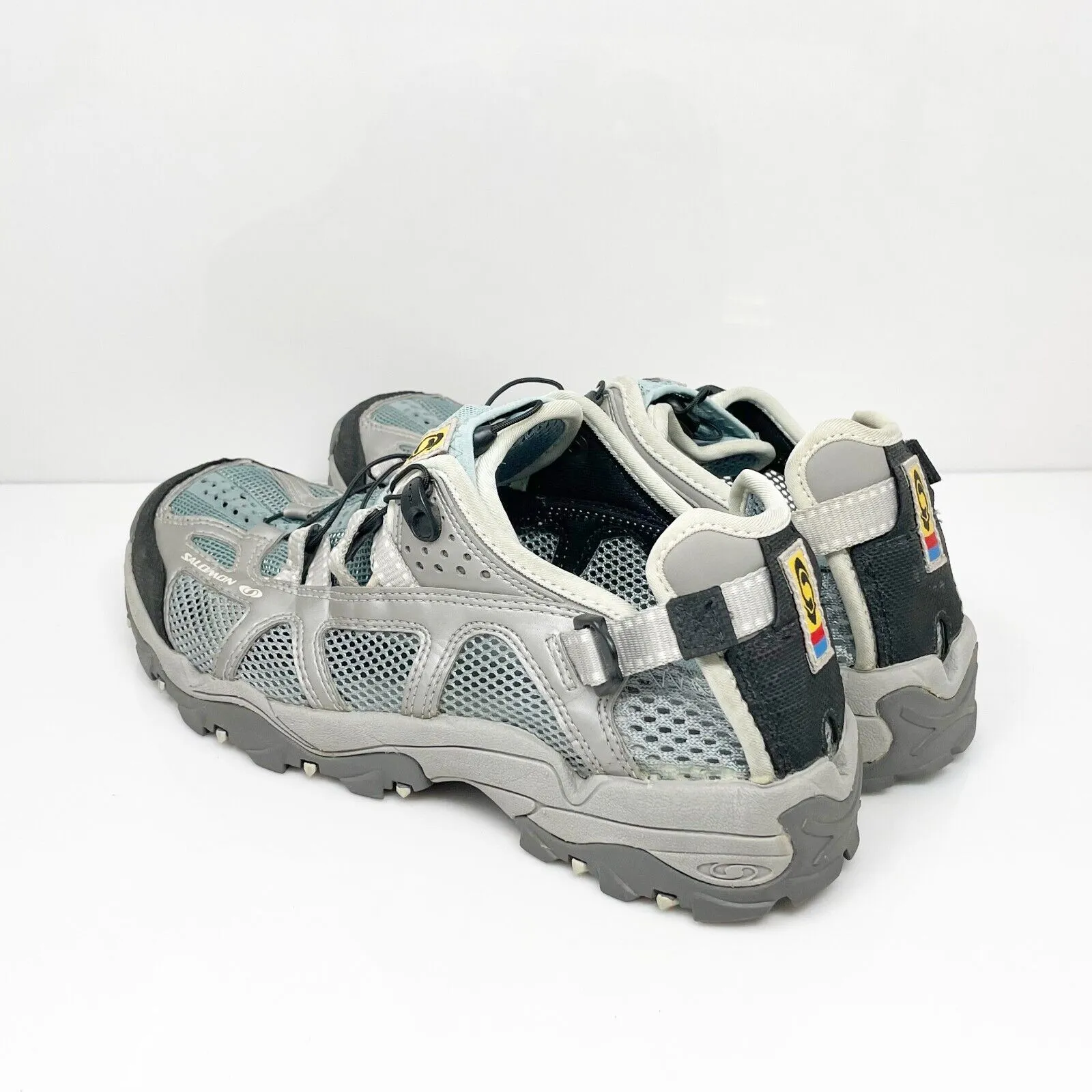 Salomon Womens Techamphibian 2 873088 Gray Hiking Shoes Sneakers Size 9.5