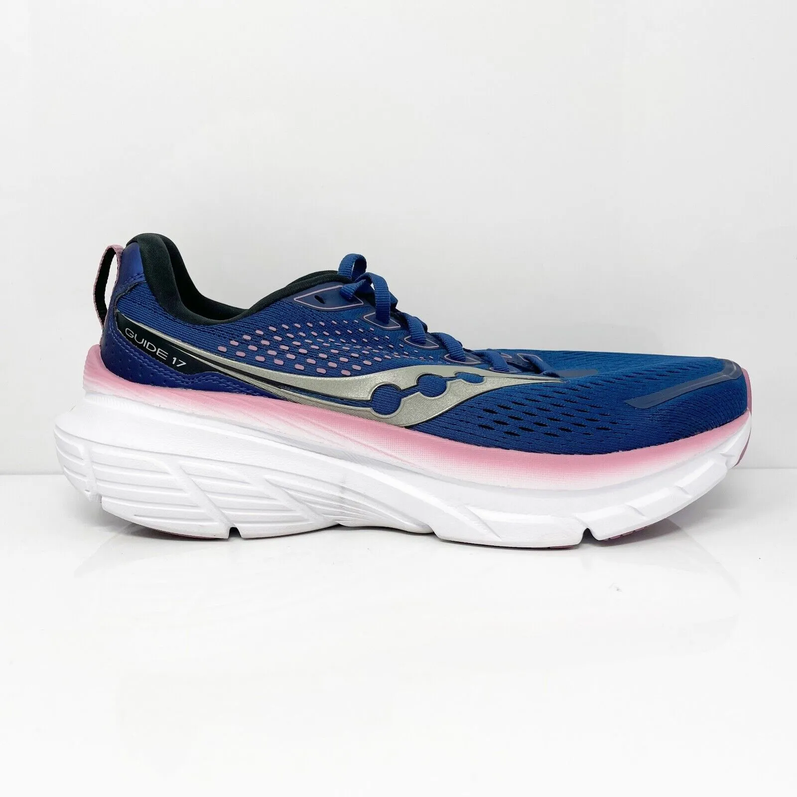 Saucony Womens Guide 17 S10936-106 Blue Running Shoes Sneakers Size 10.5