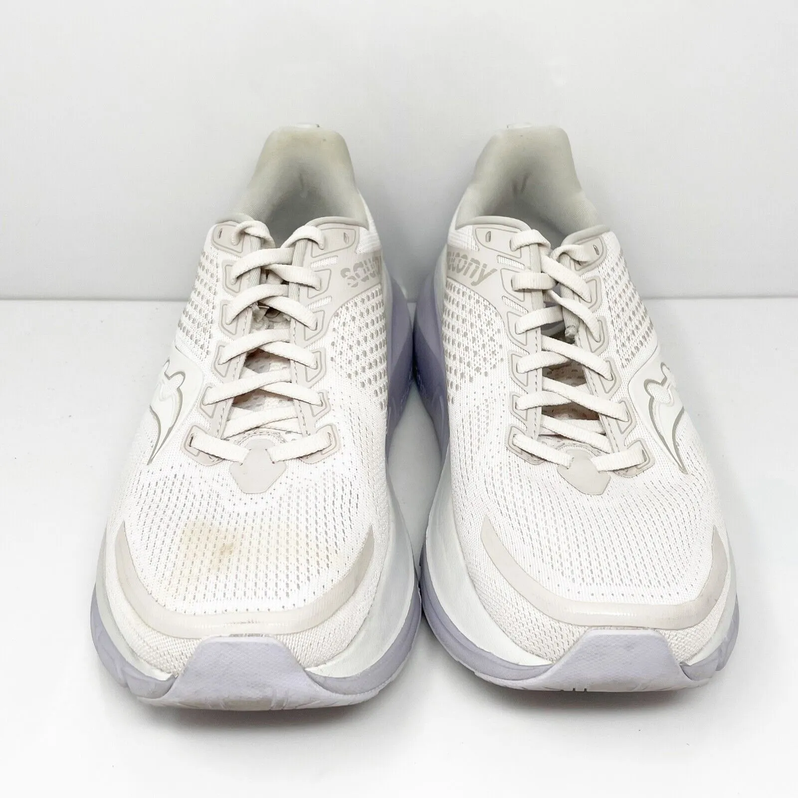 Saucony Womens Guide 17 S10936-243 White Running Shoes Sneakers Size 10.5