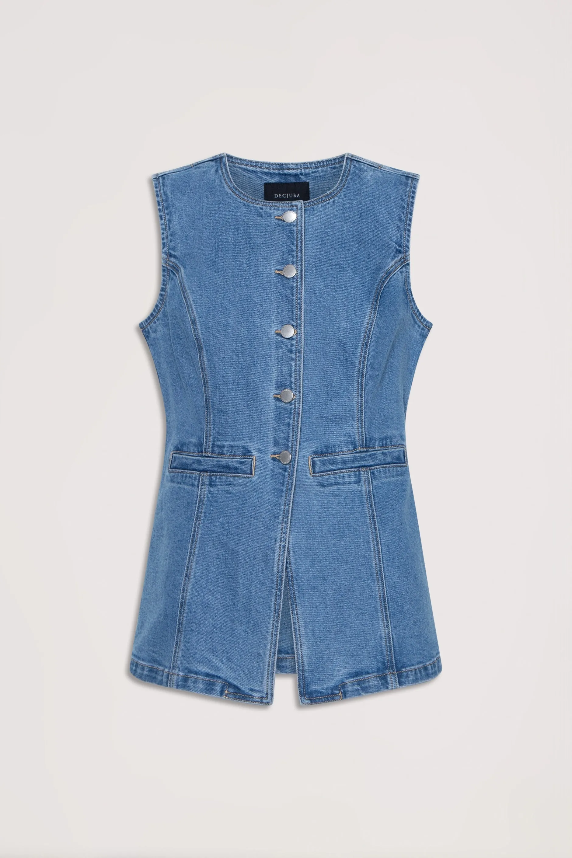 Shelby Denim Vest