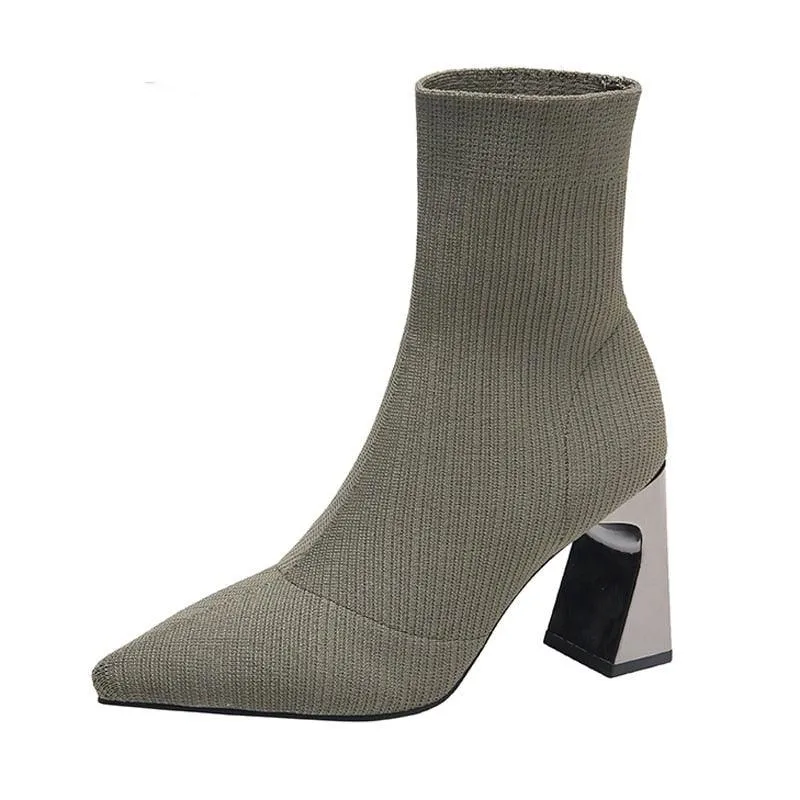 Sock Ankle Boots