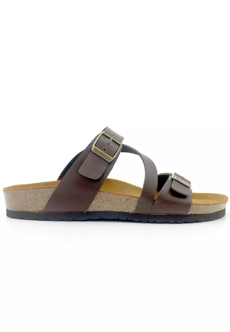 SoleSimple Hamburg - Brown Sandals & Flip Flops