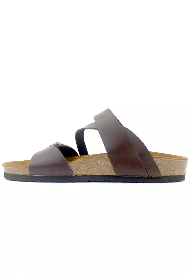 SoleSimple Hamburg - Brown Sandals & Flip Flops