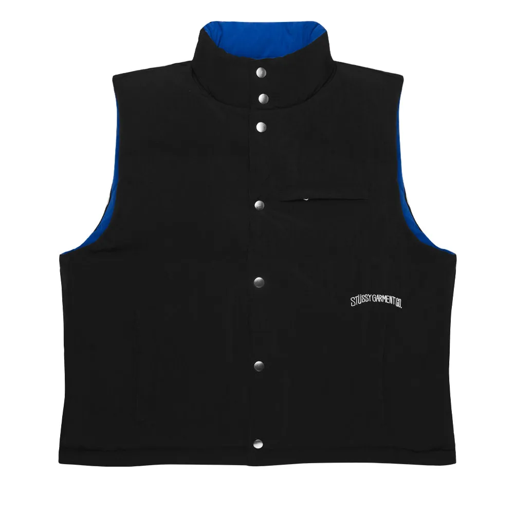 STSSY REV. DOWN WORKGEAR VEST // ROYAL