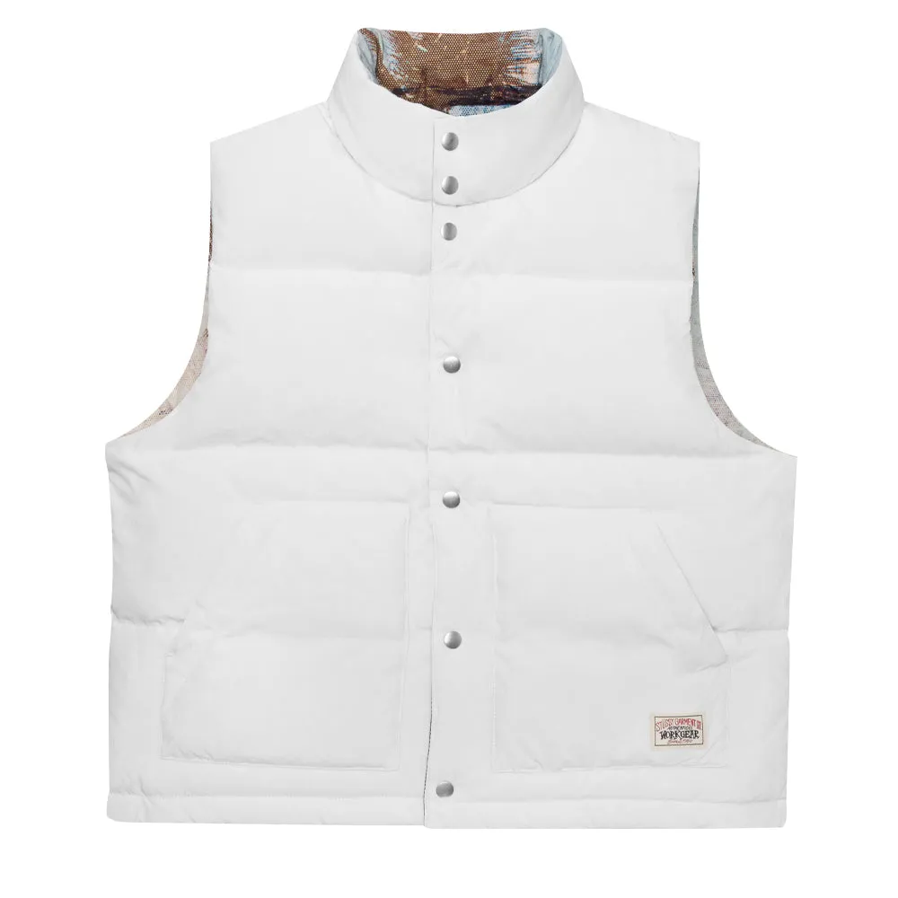 STSSY SUTHERNLAND WORKGEAR VEST // BONE