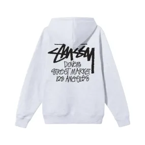 Stussy DSM LA Ash Heather Hoodie