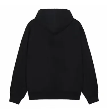 Stussy Thermal Stock Hoodie Black