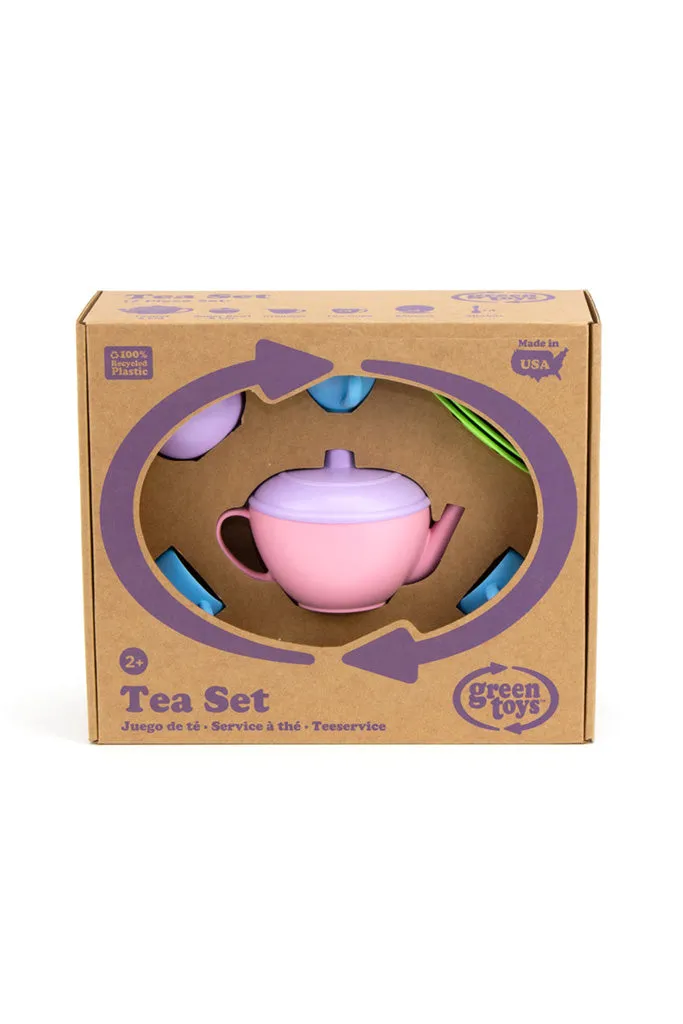 Tea Set (Blue and Pink)