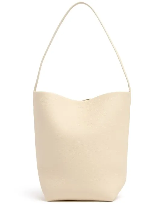 The Row   Medium Lux Park leather tote bag 