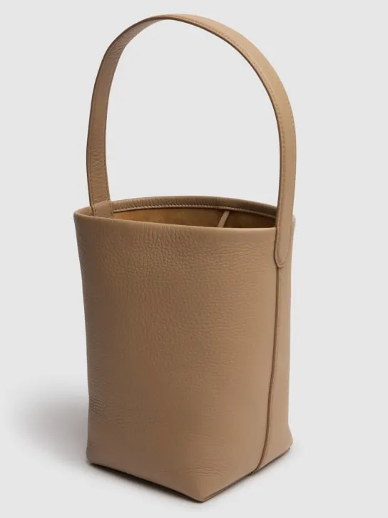 The Row   Small Park grain leather tote bag 