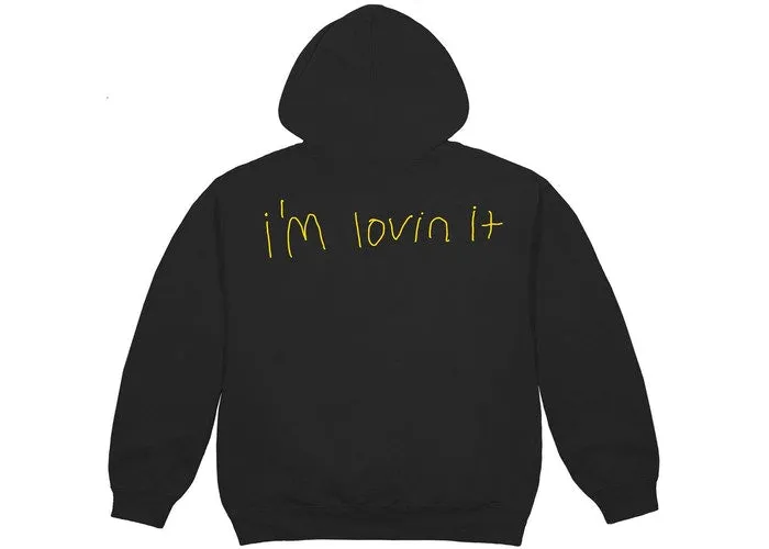 Travis Scott x McDonald's Billions Served Hoodie Washed Black