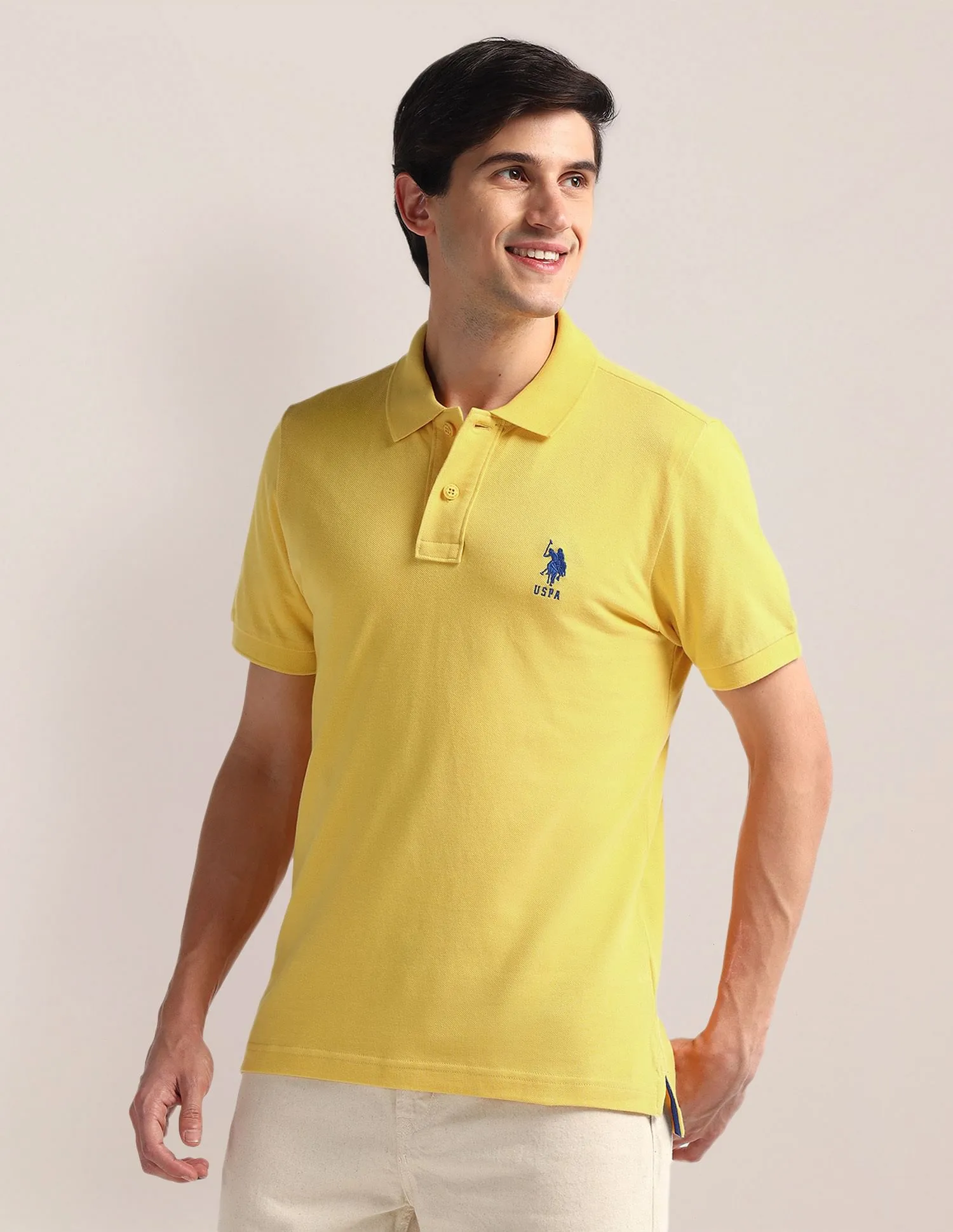 U.S. Polo Assn. Slim Fit Pure Cotton Polo Shirt