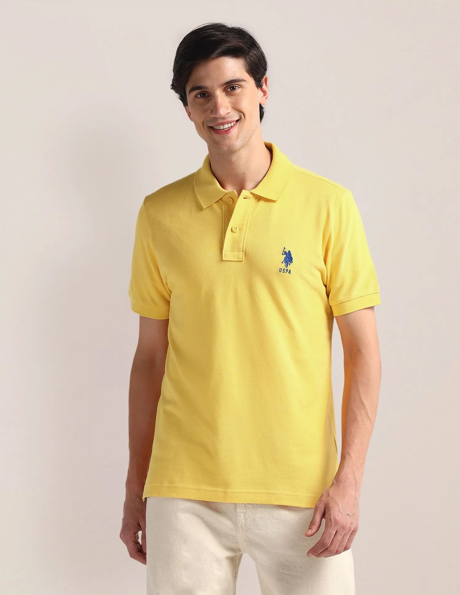 U.S. Polo Assn. Slim Fit Pure Cotton Polo Shirt