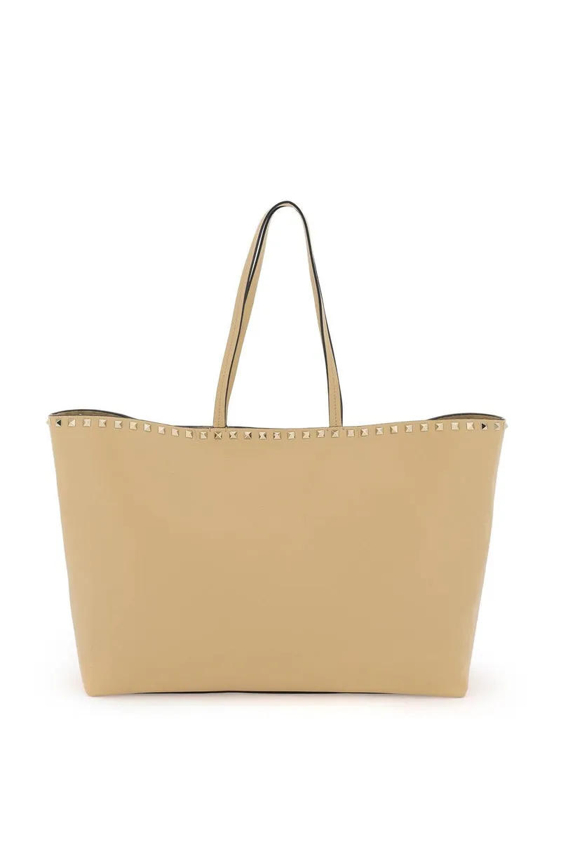 Valentino Garavani    Valentino Garavani Large Rockstud Tote Bag