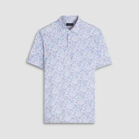 Victor Leaf Print OoohCotton Polo