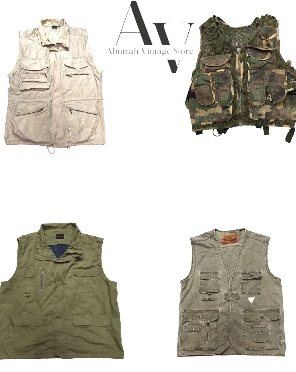 Vintage fishing vest jackets