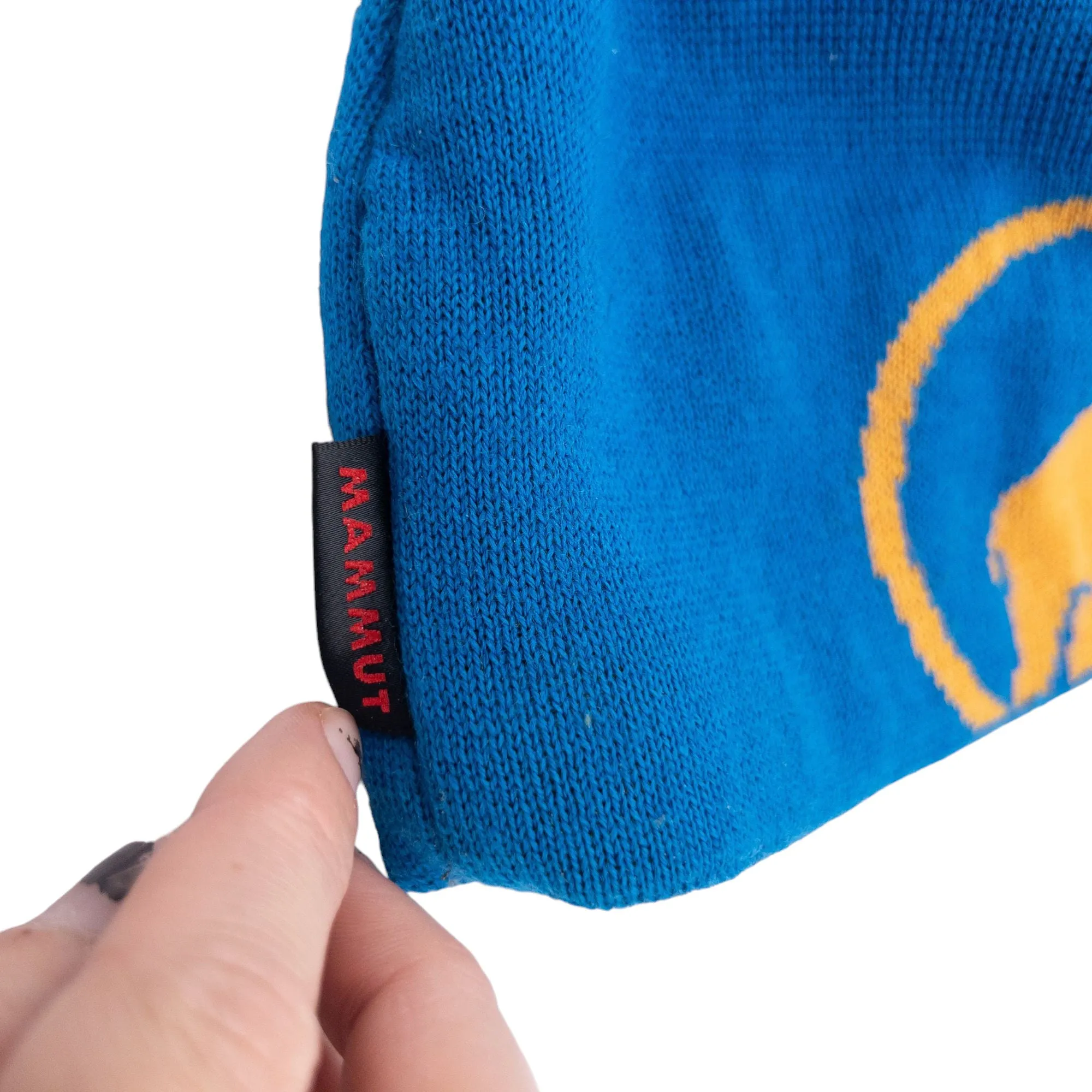 Vintage Mammut Logo Beanie | Second Wave Vintage | Second Wave Vintage