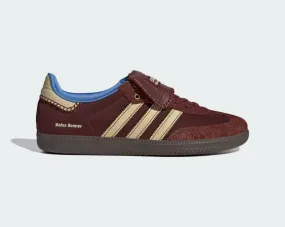 Wales Bonner x Adidas Samba Nylon Fox Brown Sandy Beige Lucky Blue IE0579