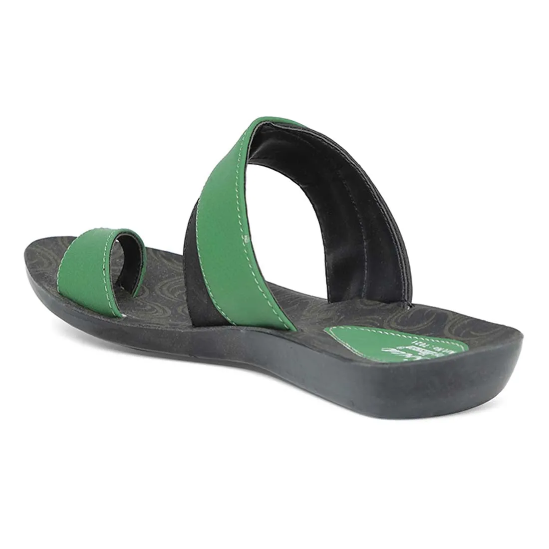 Women's Solea Green Slippers