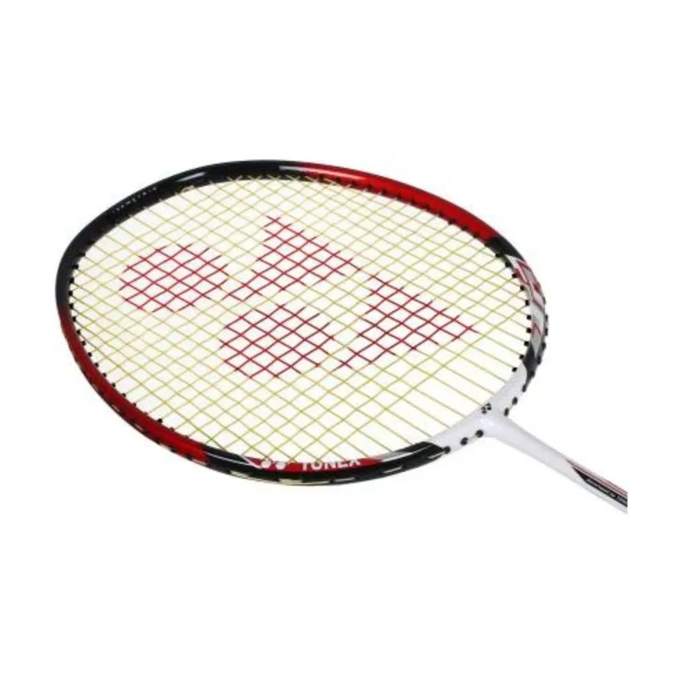 YONEX Nanoray 7000I Strung Badminton Racquet (White/Red)