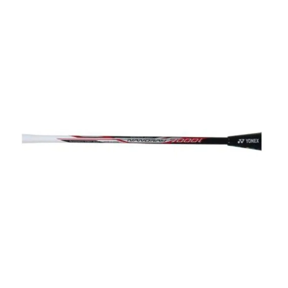 YONEX Nanoray 7000I Strung Badminton Racquet (White/Red)